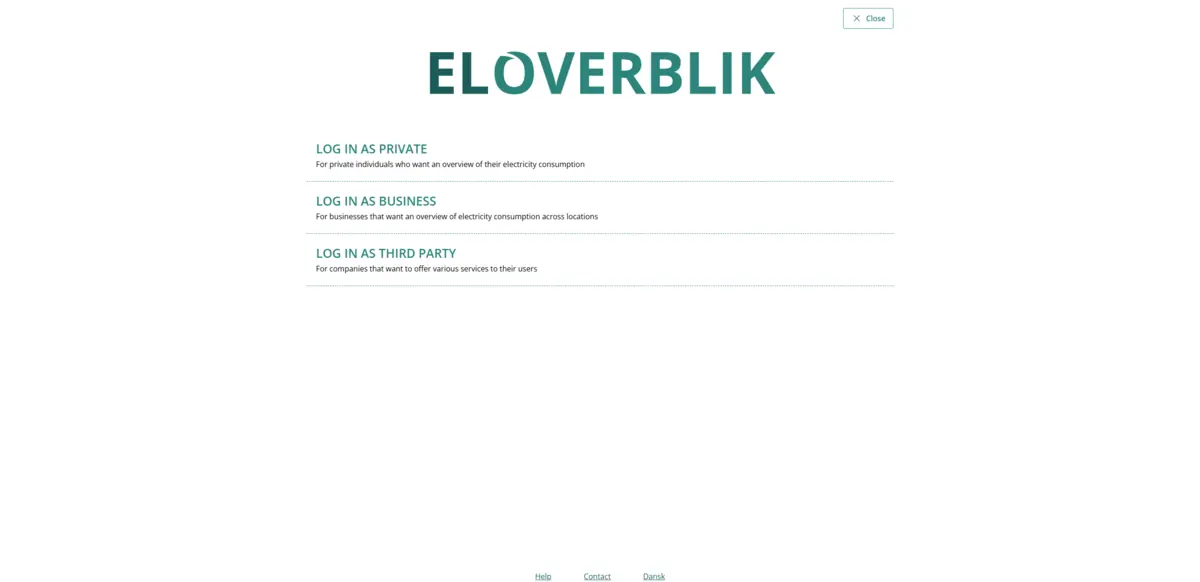 Eloverblik
